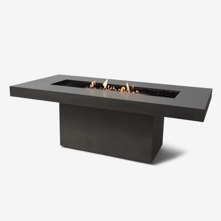 EcoSmart Fire Gin 90 Dining Fire Pit Table - Ethanol Fuel