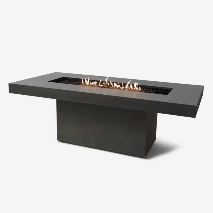 EcoSmart Fire Gin 90 Dining Fire Table - Outdoor Propane/Natural Gas Model