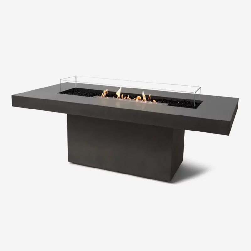 EcoSmart Fire Gin 90 Dining Fire Pit Table - Ethanol Fuel