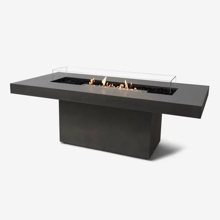EcoSmart Fire Gin 90 Dining Fire Pit Table - Ethanol Fuel