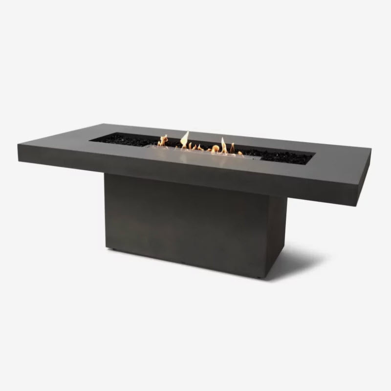 EcoSmart Fire Gin 90 Dining Fire Pit Table - Ethanol Fuel