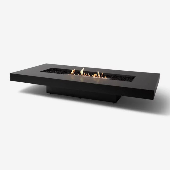 EcoSmart Fire Gin 90 Low Fire Pit Table - Ethanol Fuel