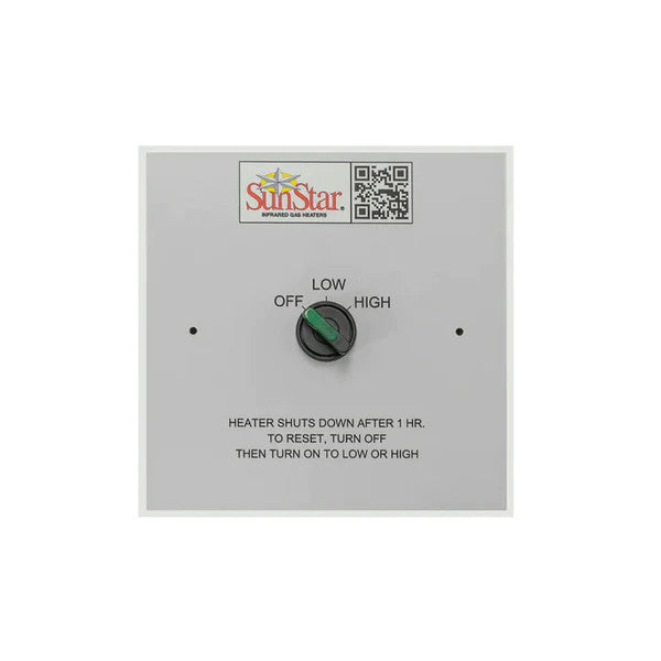 Sunstar Switch Kit For Glass Infrared Heaters - 610550