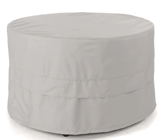 COOKE Sea Spray Cloth Cover for 42" Dia x 21" H Fire Pit Table