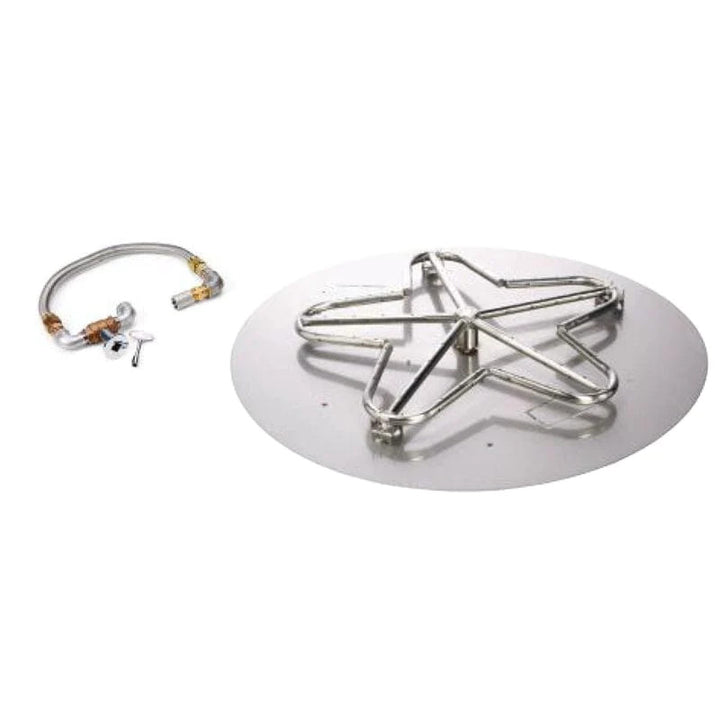 HPC Complete Fire Pit Kits – Round Flat & Square Flat Standard Burner (12"–48")