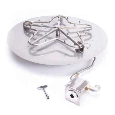 HPC Fire 18" Round Flat Pan Fire Pit Insert PENTA18 MLFPK-FLEX