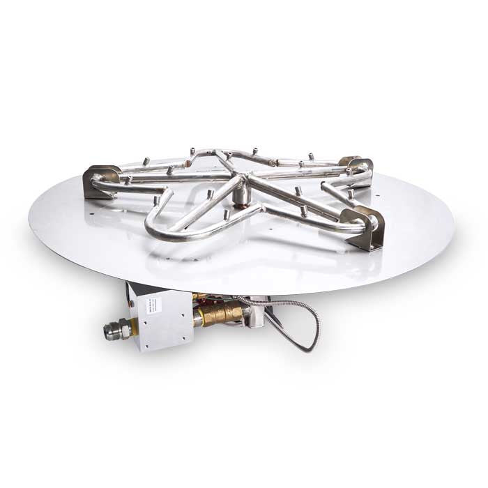 HPC Fire 30" Round Flat Pan Fire Pit Insert PENTA30EI