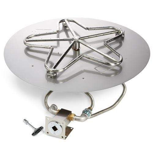 HPC Fire 30" Round Flat Pan Fire Pit Insert PENTA30 MLFPK-FLEX