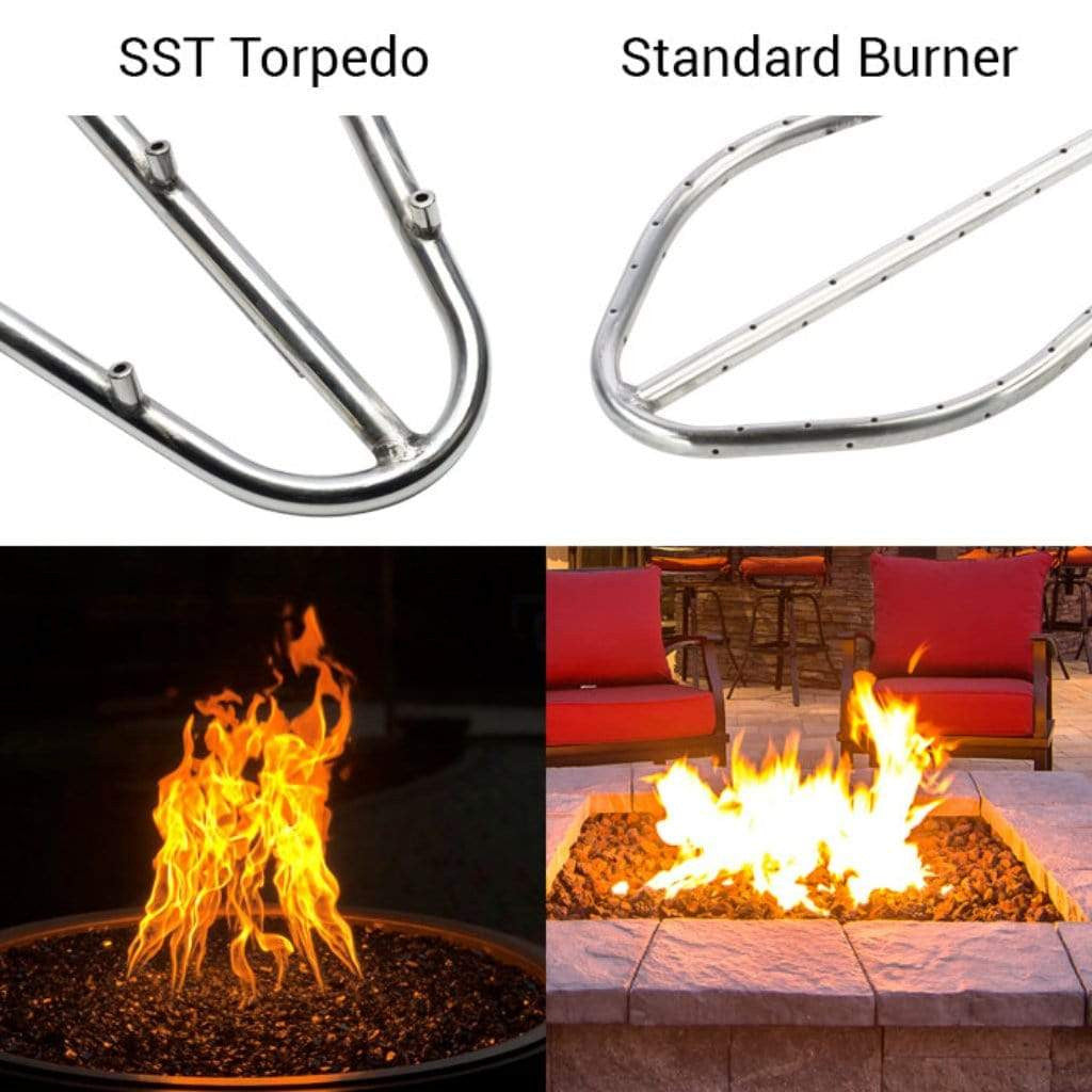 HPC Fire 36" Round Flat Pan Fire Pit Insert PENTA36FPPK-FLEX
