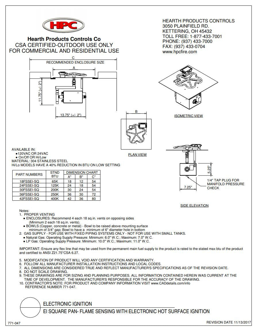 Specifications
