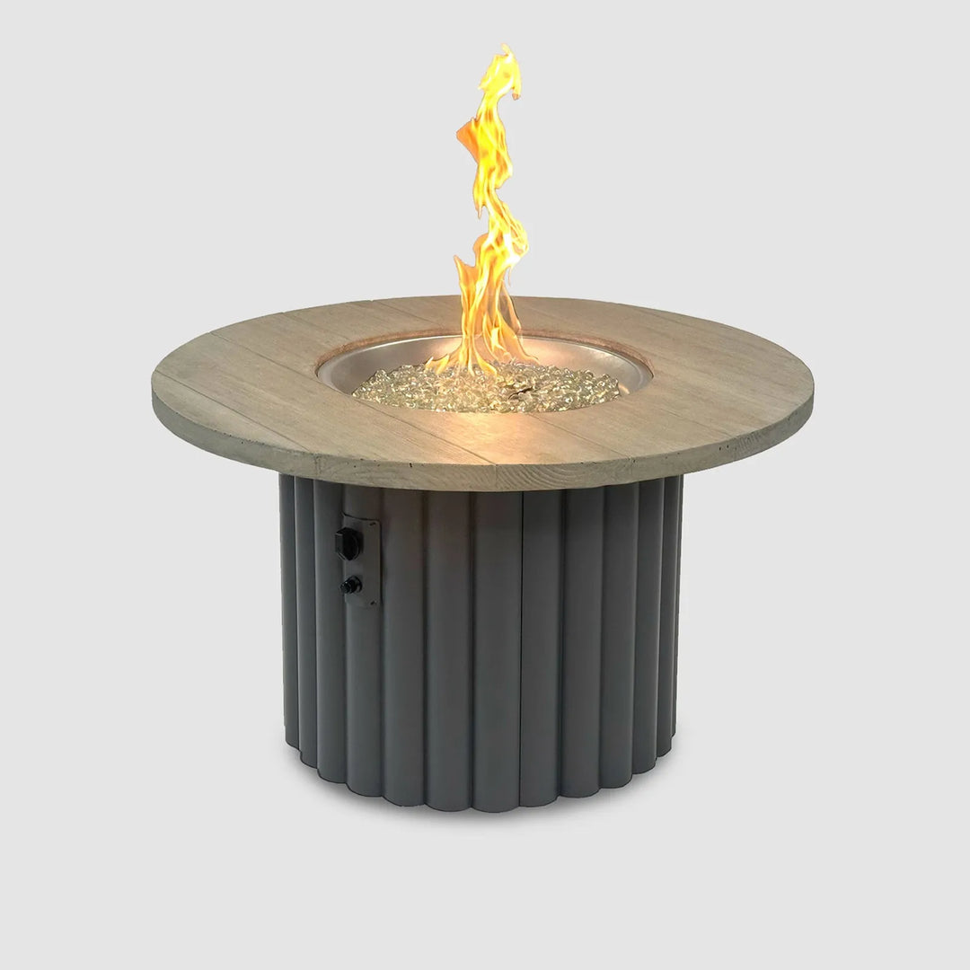 Reverie 48" Round Gas Fire Pit Table