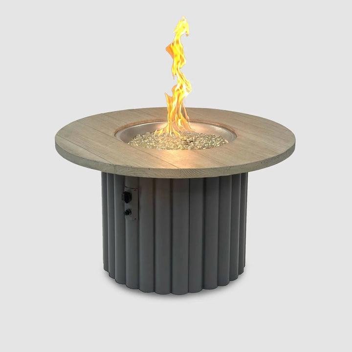 Reverie 48" Round Gas Fire Pit Table