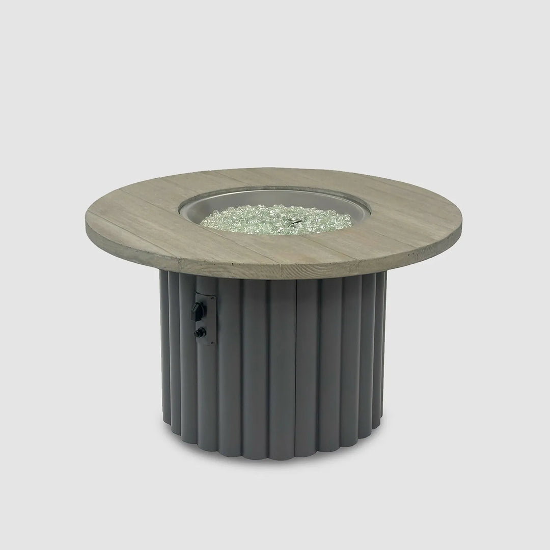 Reverie 48" Round Gas Fire Pit Table