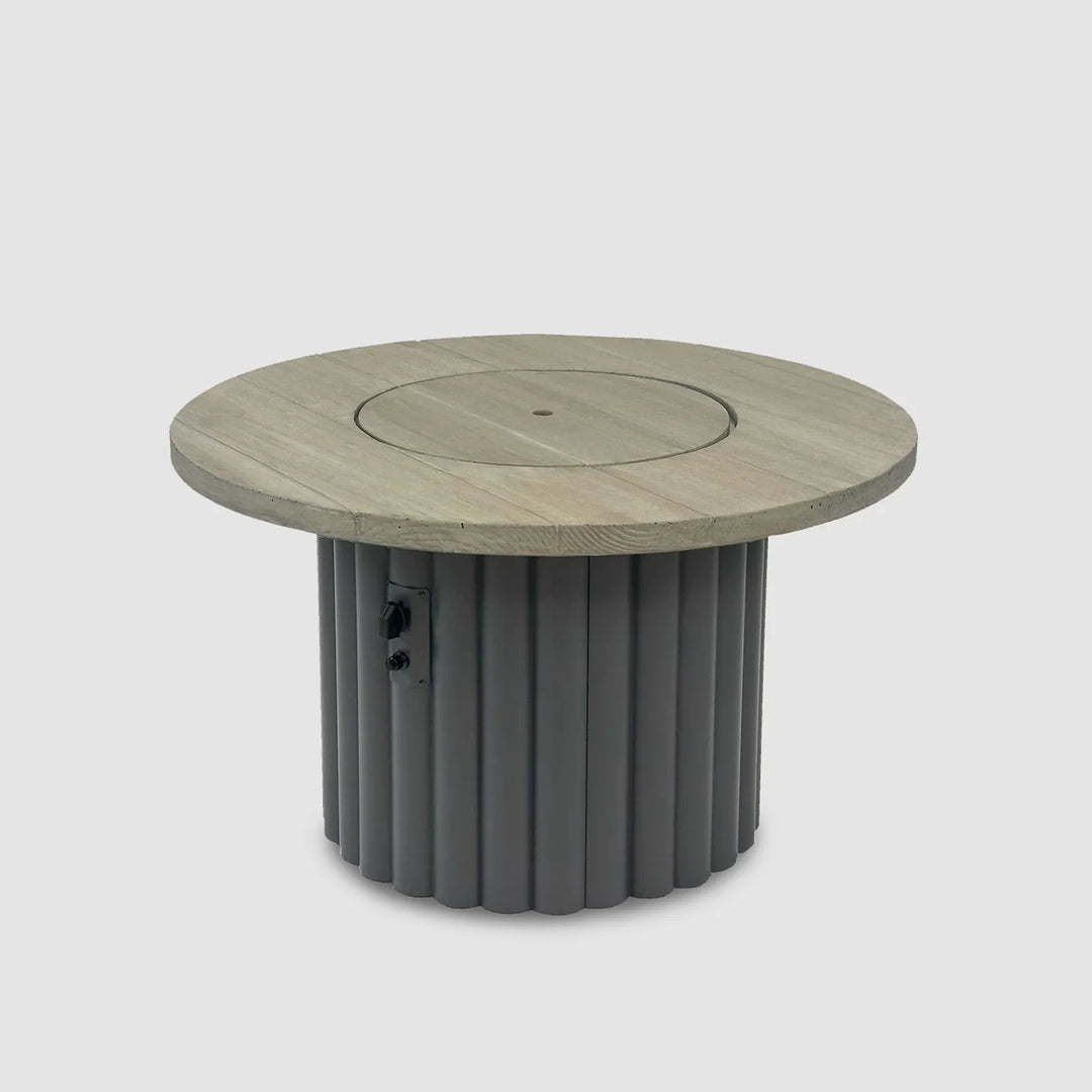 Reverie 48" Round Gas Fire Pit Table
