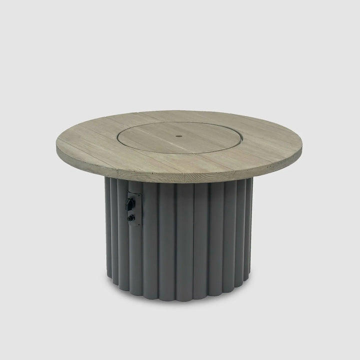 Reverie 48" Round Gas Fire Pit Table