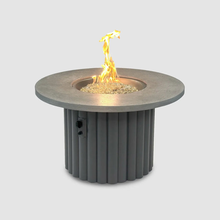 Reverie 48" Round Gas Fire Pit Table