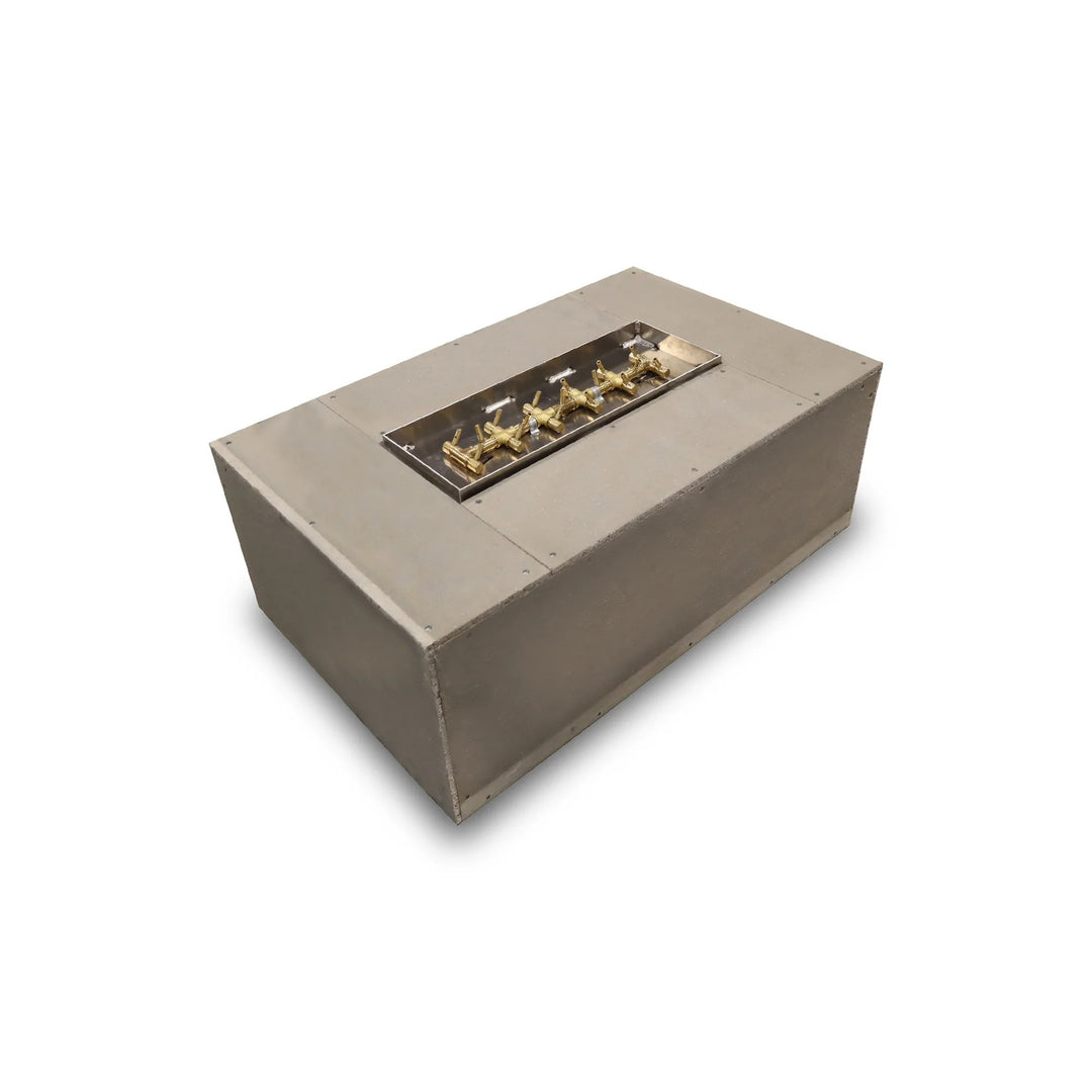 Warming Trends Rectangular Ready-To-Finish Fire Pit Kits