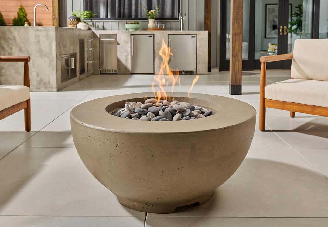 American Fyre Designs 36" Chat Fire Bowl-NG/LP