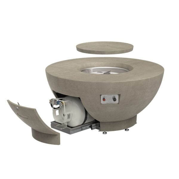 American Fyre Designs 48" Chat Fire Bowl-Natural Gas and Liquid Propane
