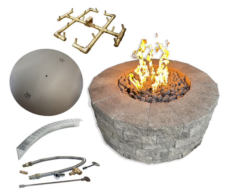 Universal Gas Insert Kits for Paver Fire Pits
