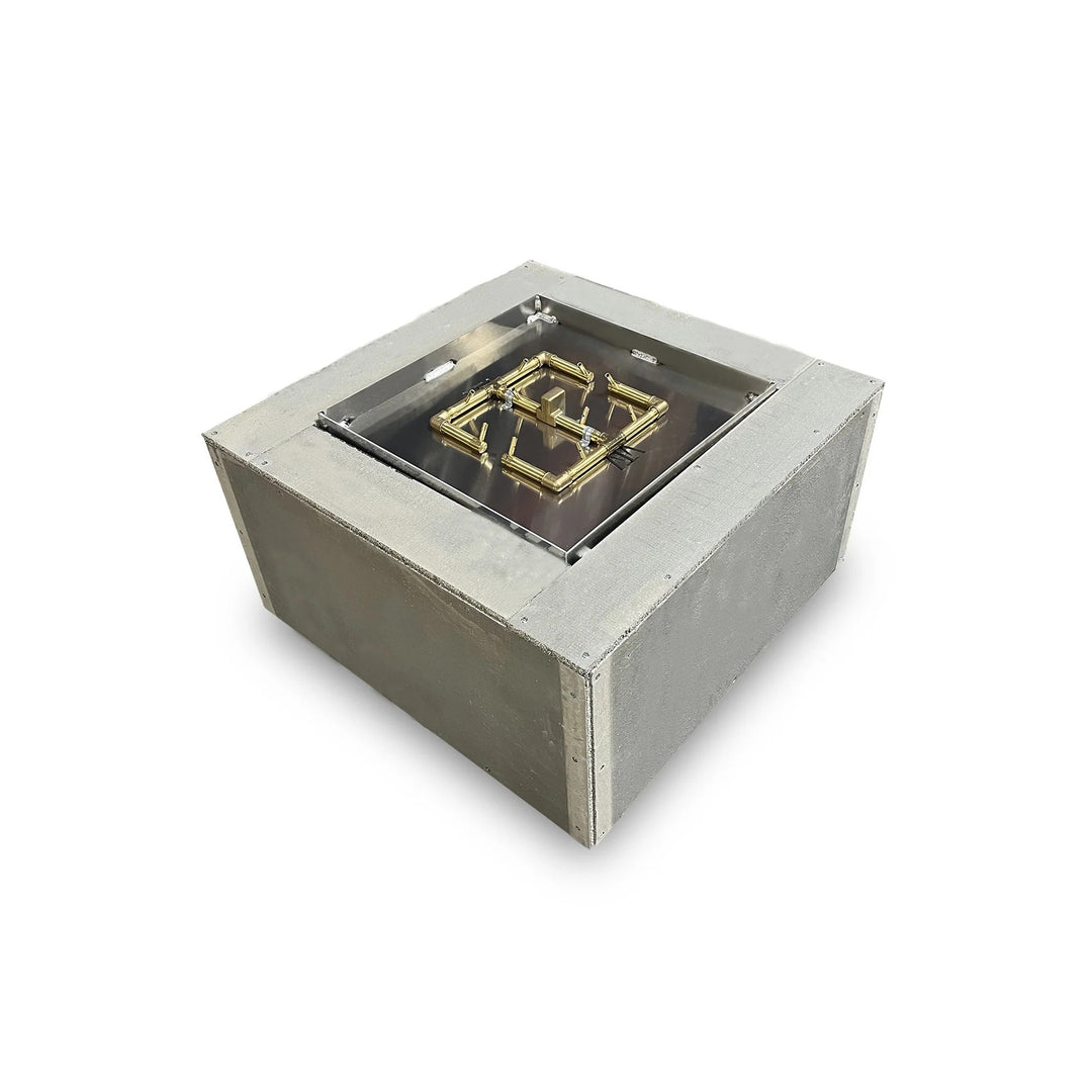 Warming Trends Square Ready-To-Finish Fire Pit Kits