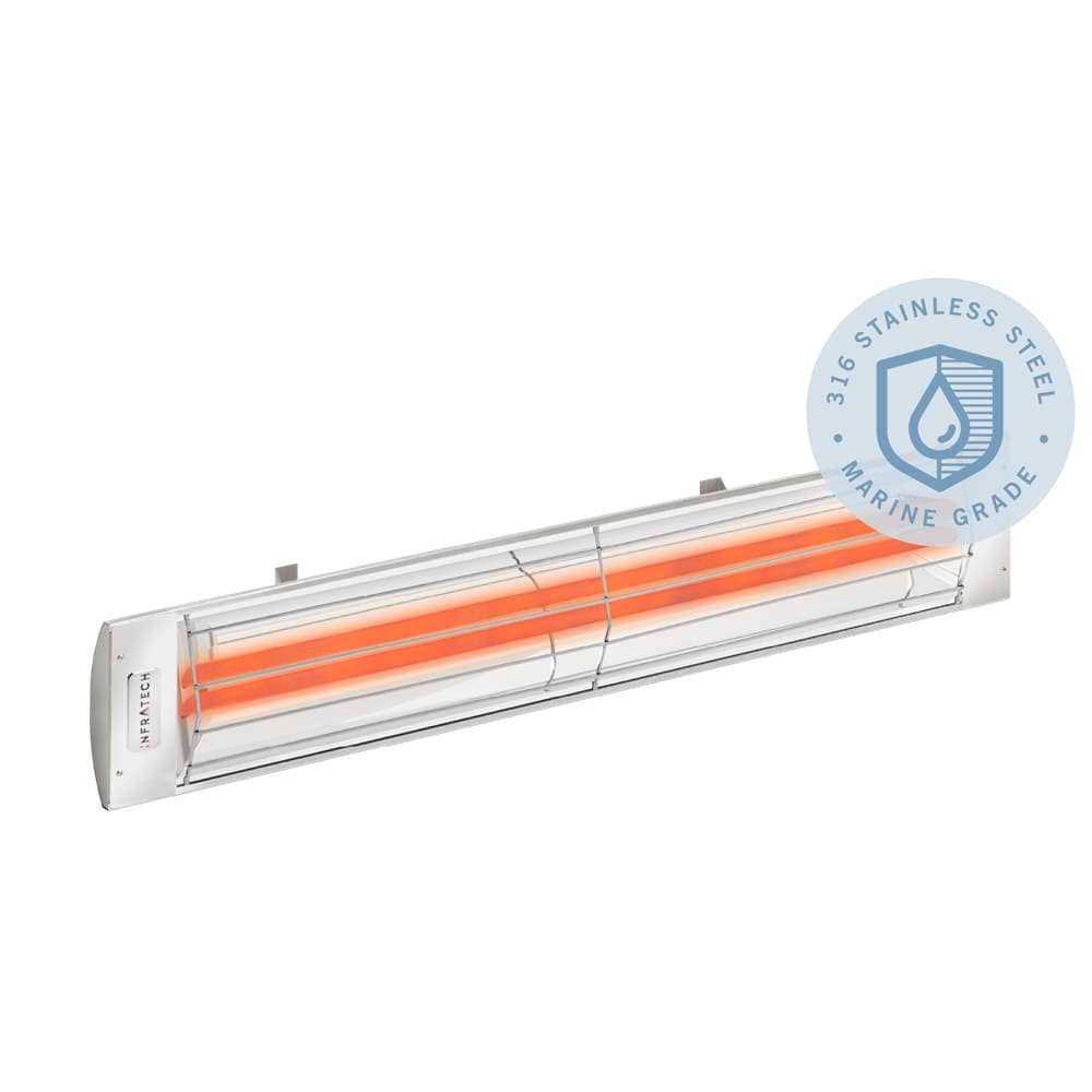 INFRATECH CD SERIES 33-INCH 3000W DUAL ELEMENT MARINE GRADE ELECTRIC HEATER