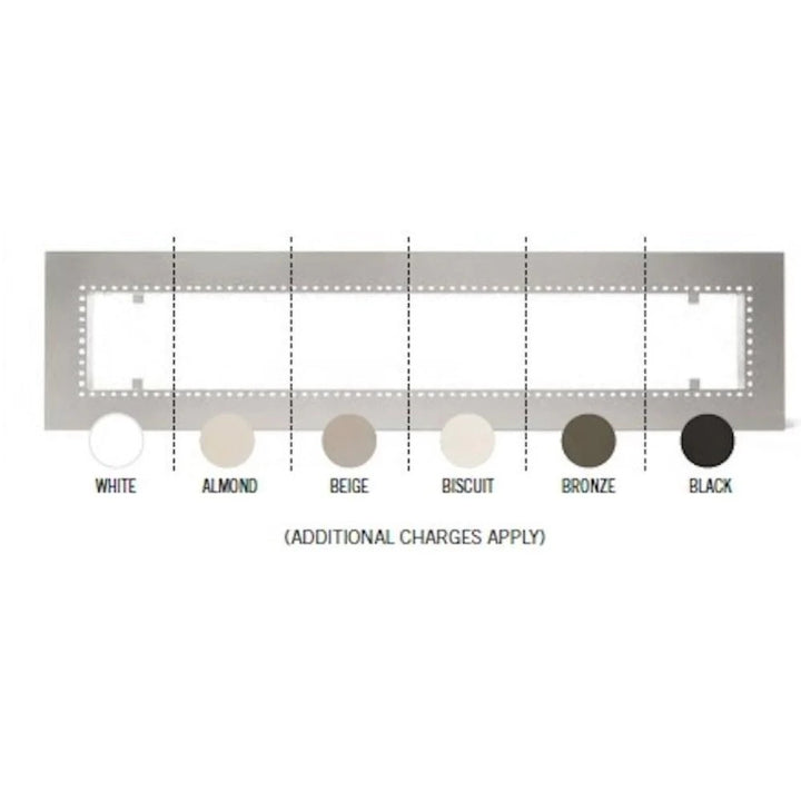INFRATECH FLUSH MOUNT FRAMES FOR W/WD AND C/CD SERIES HEATERS