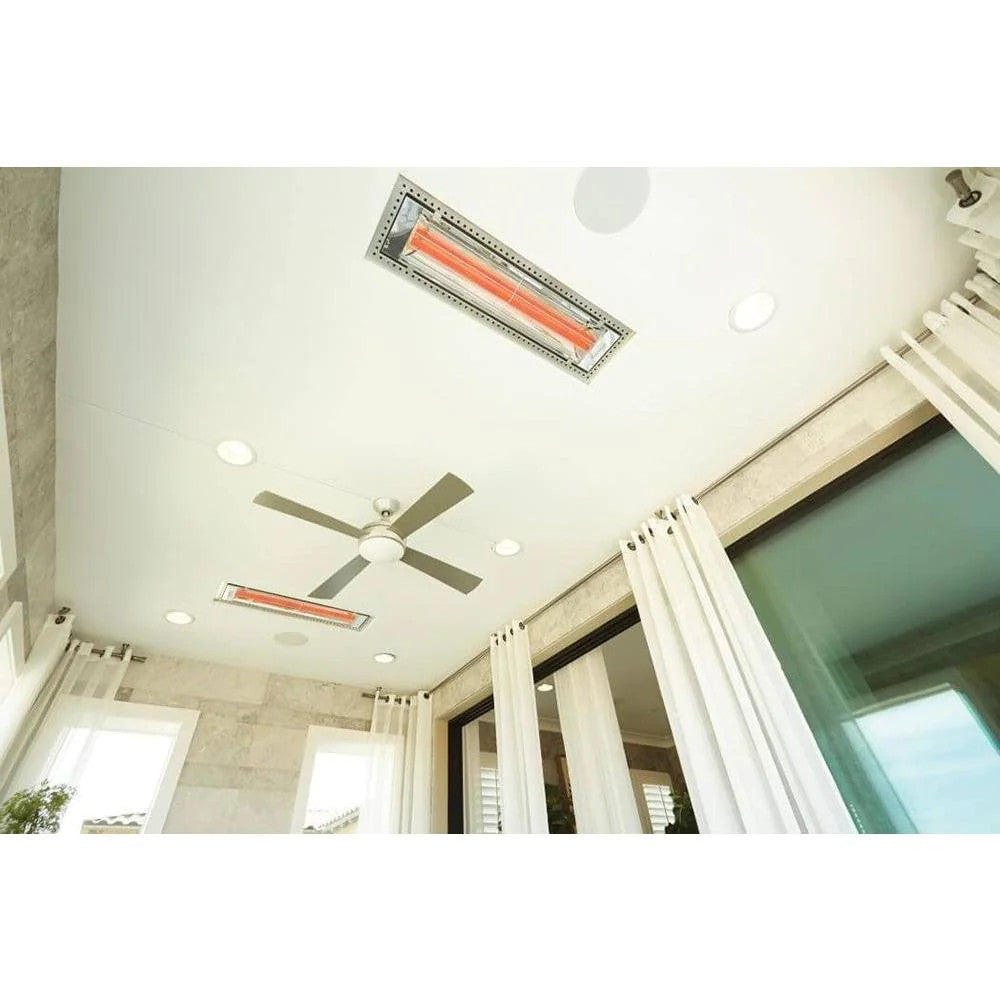 INFRATECH WD SERIES 33-INCH DUAL ELEMENT 3000W FLUSH MOUNTED MARINE GRADE ELECTRIC HEATER