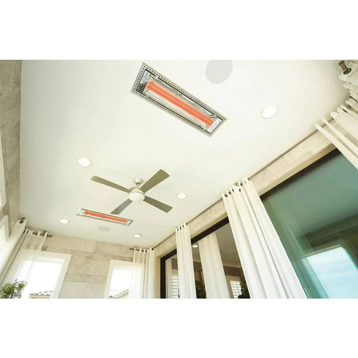 INFRATECH WD SERIES 33-INCH DUAL ELEMENT 3000W FLUSH MOUNTED MARINE GRADE ELECTRIC HEATER