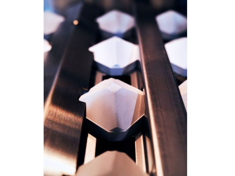 Delta Heat 32″ 3-Burner Built-In Grill w/ Rotisserie & Sear Burner – Black Control Panel