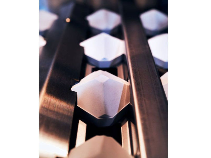 Delta Heat 32″ 3-Burner Built-In Grill w/ Rotisserie & Sear Burner – Black Control Panel