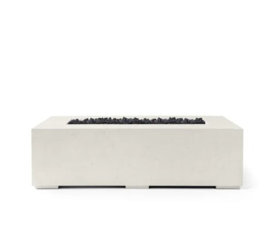 SONOMA 56 Rectangular Outdoor Fire Pit, 56x30x16 Concrete Gas Fire Feature