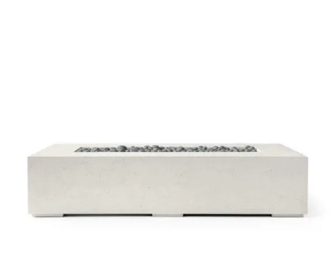 SONOMA 72 Rectangular Outdoor Fire Feature, 72x33x16 Concrete Gas Fire Pit