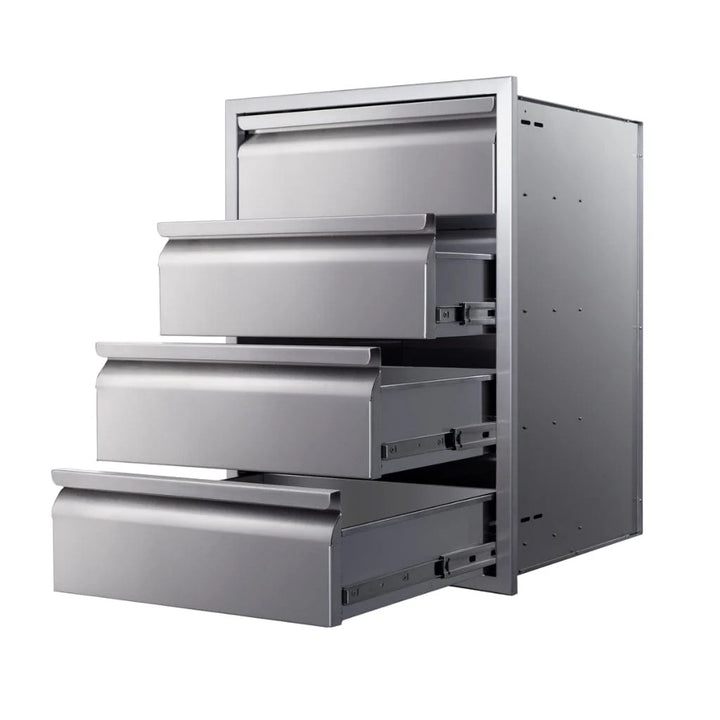 Memphis Grills 21-Inch Quadruple Access Drawer With Soft Close