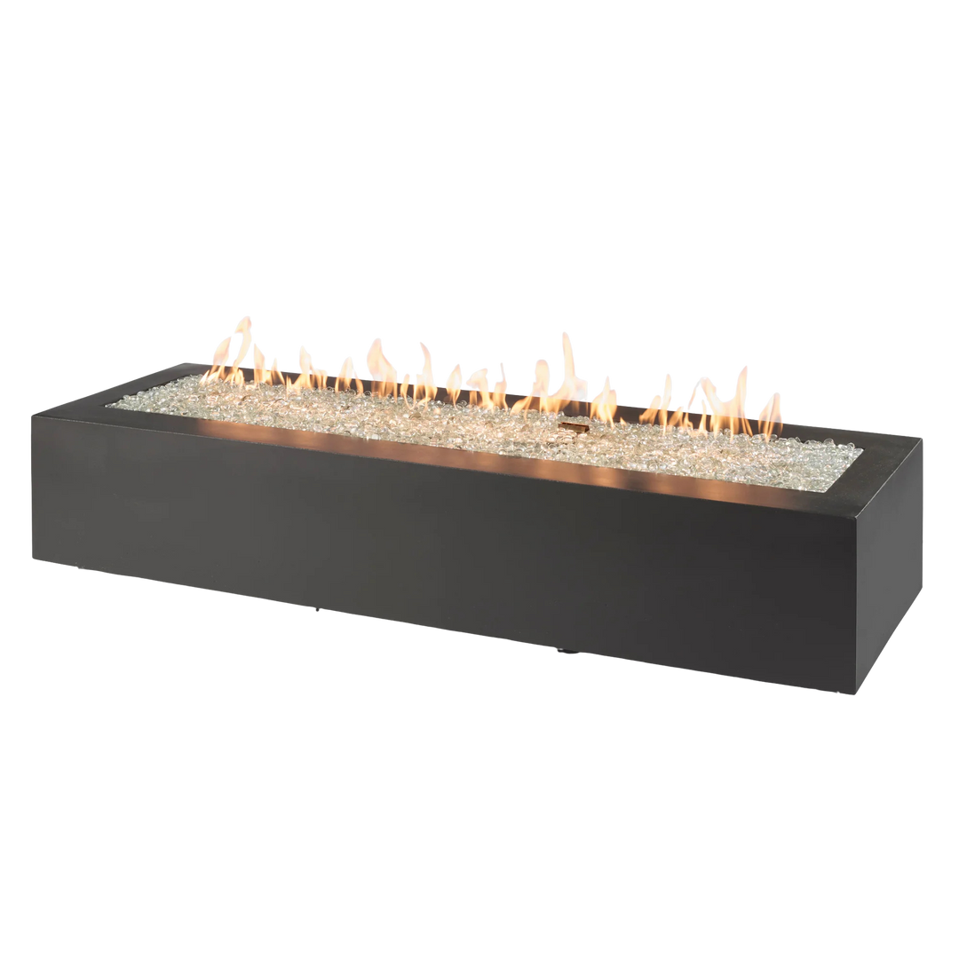 Cove 72" Linear Gas Fire Pit Table with Crystal Fire® Burner