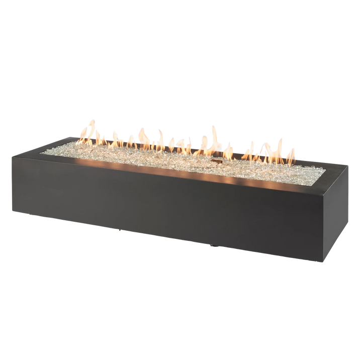 Cove 72" Linear Gas Fire Pit Table with Crystal Fire® Burner