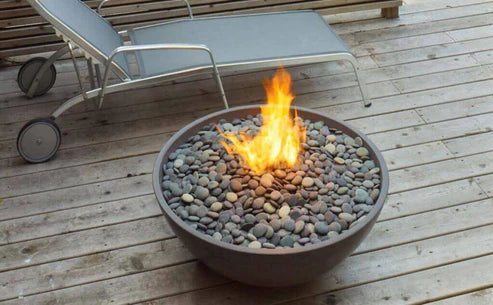 Slate-Black Fire Stones