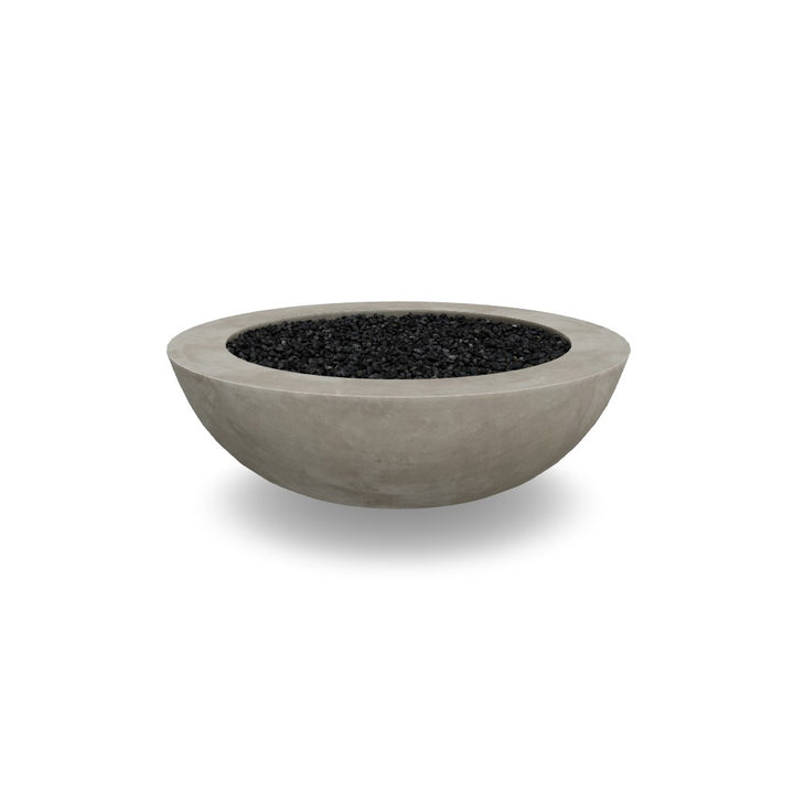 Moderno 8 Fire Bowl – 39" GFRC Fire Bowl (Pewter & Natural Finishes)