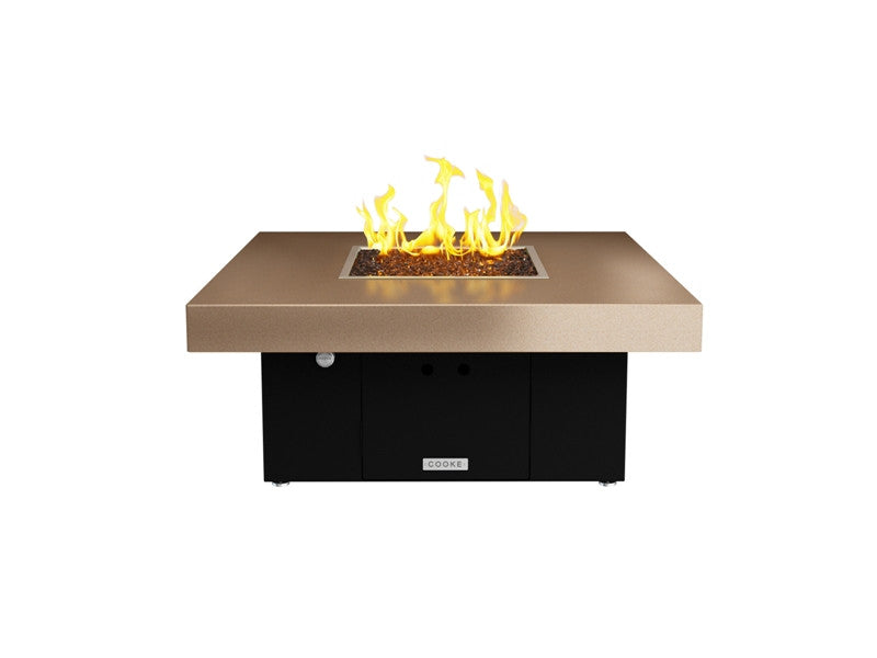 Santa Barbara Fire Pit Table - Front View