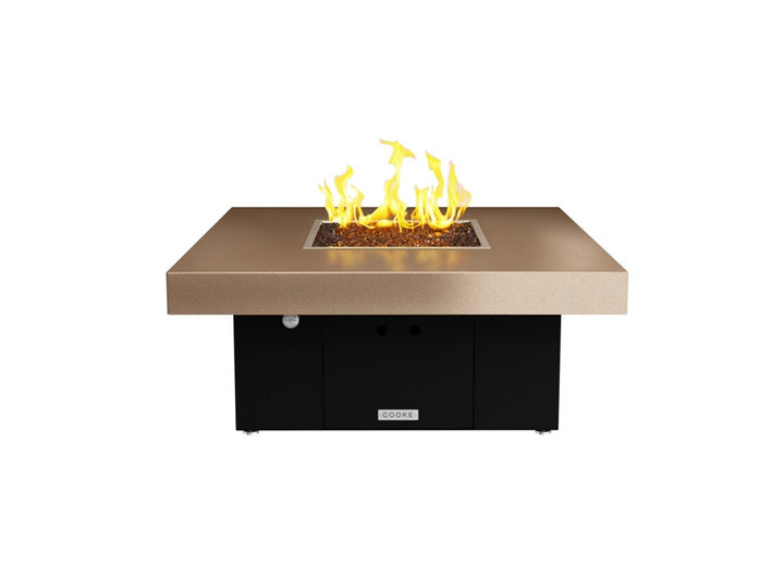 Santa Barbara Fire Pit Table - Front View