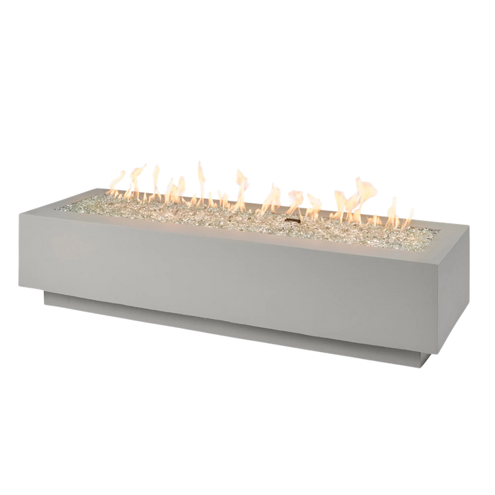 Cove 72" Linear Gas Fire Pit Table with Crystal Fire® Burner