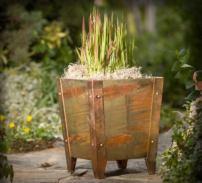COOKE Parisan Planter w/ Copper Finish