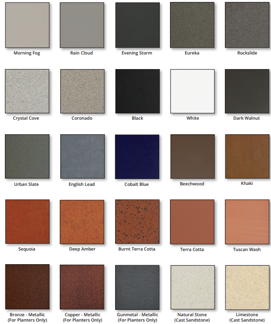 Archpot Legacy Rectangle Fire Table