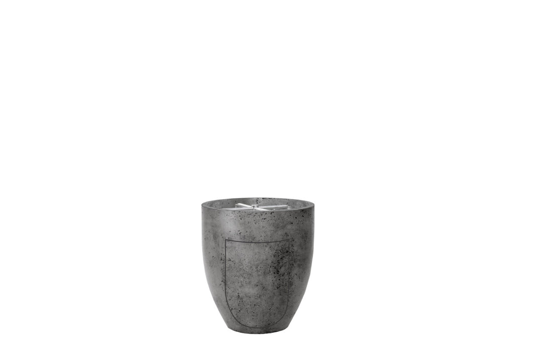 Pentola 3 Fire Bowl with Hidden Propane Tank Storage – 24" Outdoor Gas Fire Pit