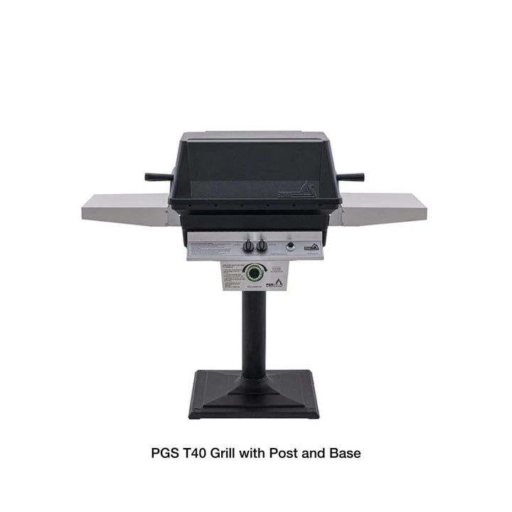 PGS T40 27-inch Post-mounted/portable Gas Grill