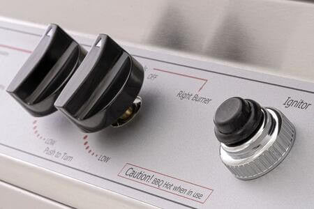 PGS Grills T Series 20-Inch Cast Aluminum Black Gas Grill with 1 Hour Gas Timer - T30