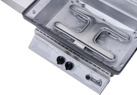 PGS Grills T Series 20-Inch Cast Aluminum Black Gas Grill with 1 Hour Gas Timer - T30