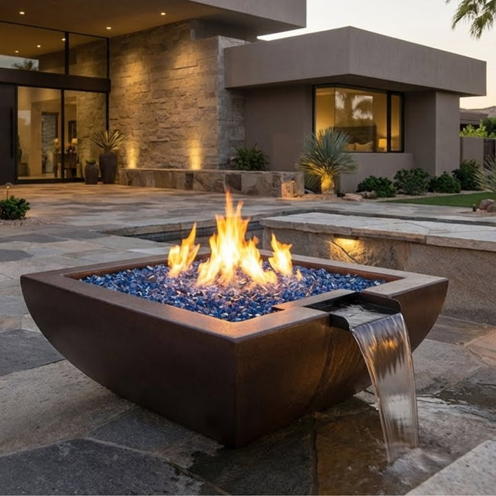 Legacy Square Fire Water Bowl