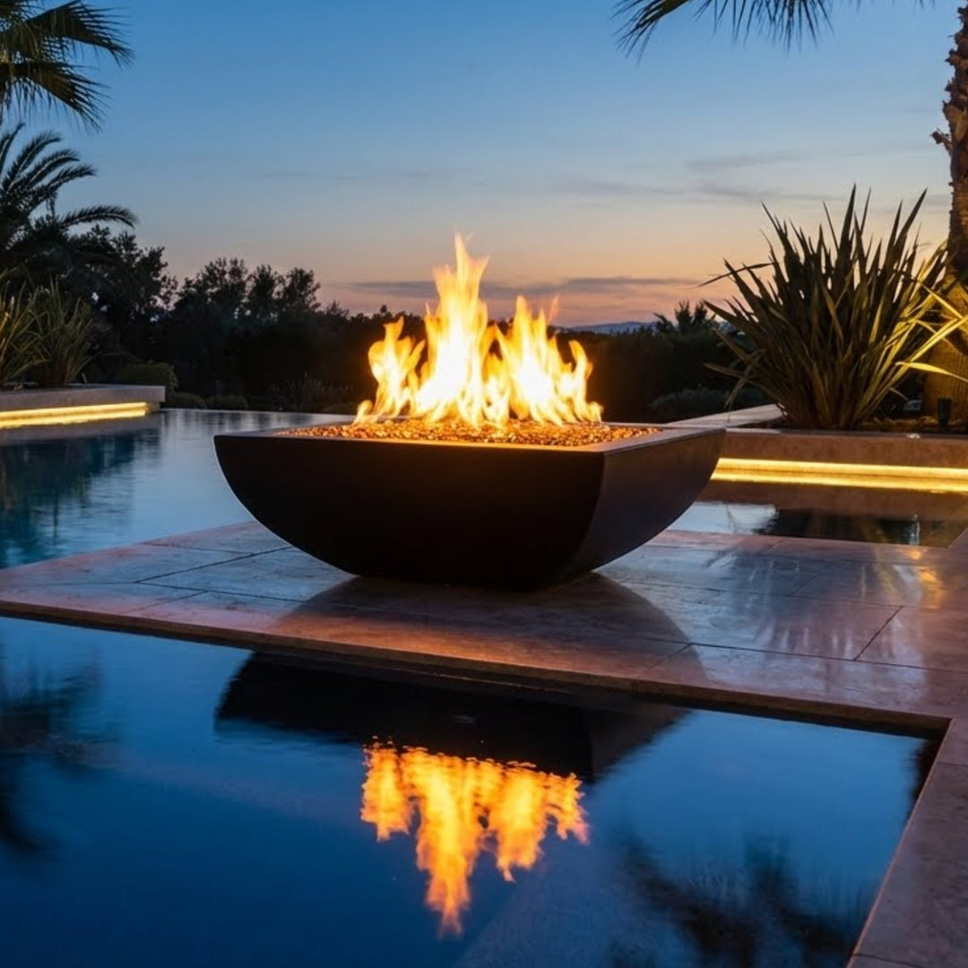 Archpot Legacy Square Fire Bowl