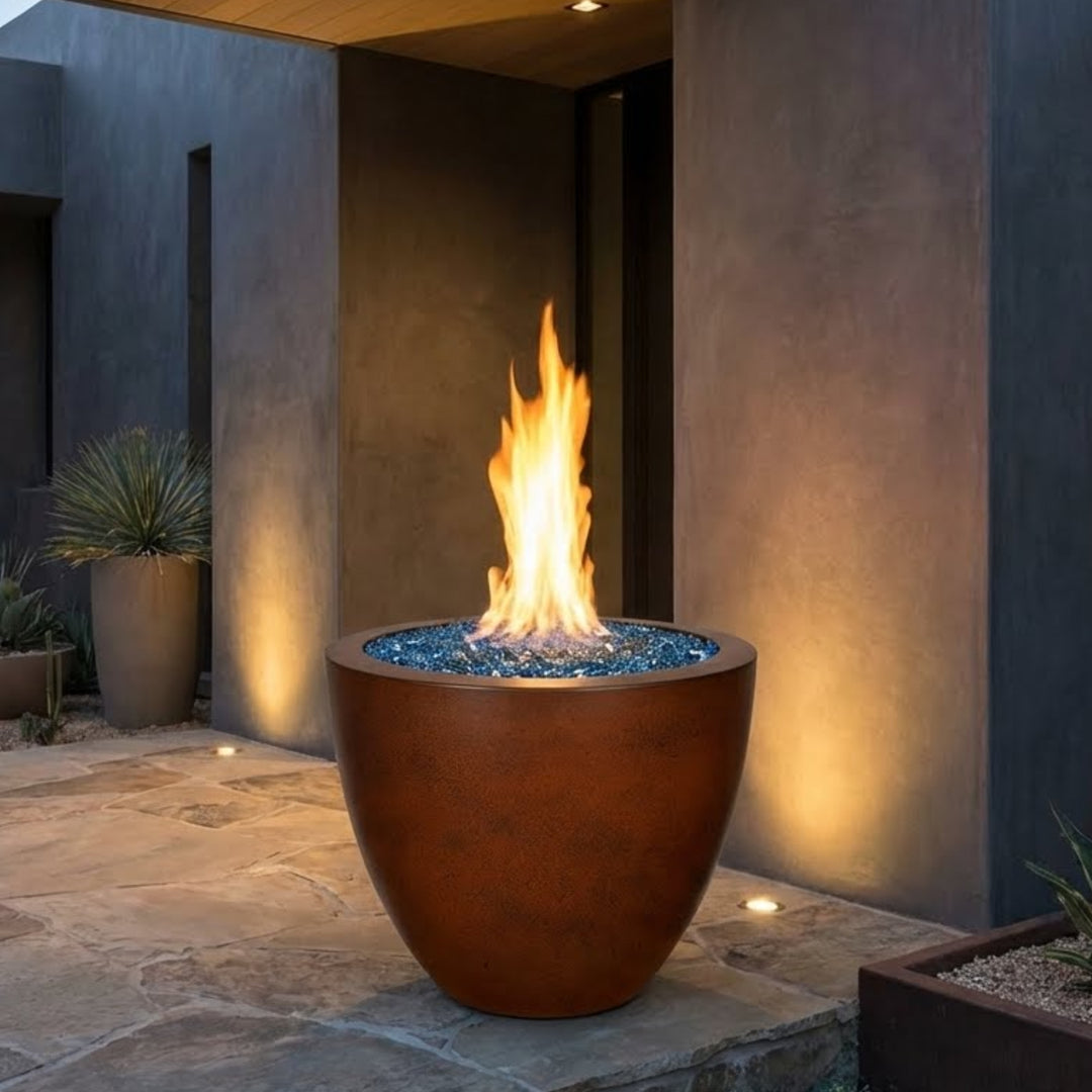 Archpot Legacy Round Fire Vase 30X24